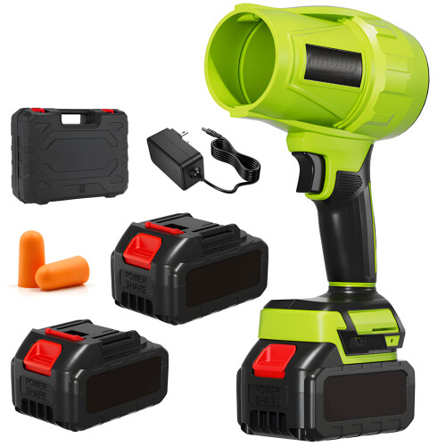 15 Cell Rechargeable Blower Aluminum Construction Brushless