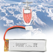 2 Stück RC 3,7V 450mAh Batterie für XK K110 V977 3D Hubschrauber