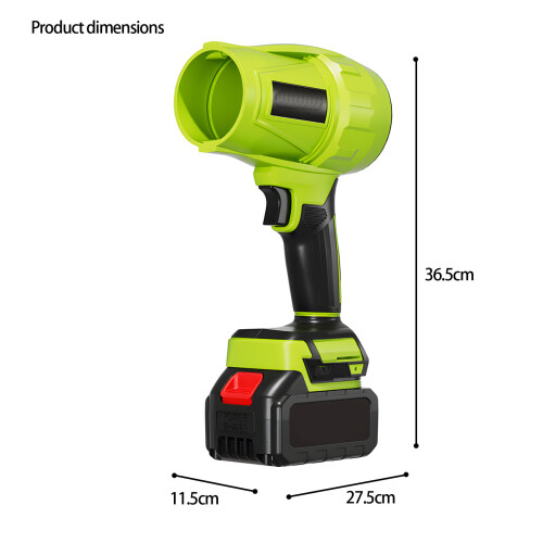 15 Cell Rechargeable Blower Aluminum Construction Brushless 2