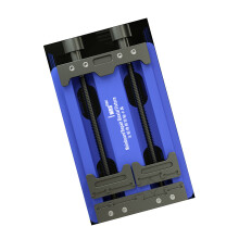 Draagbare aluminium houder met dubbele as voor- moederbord d