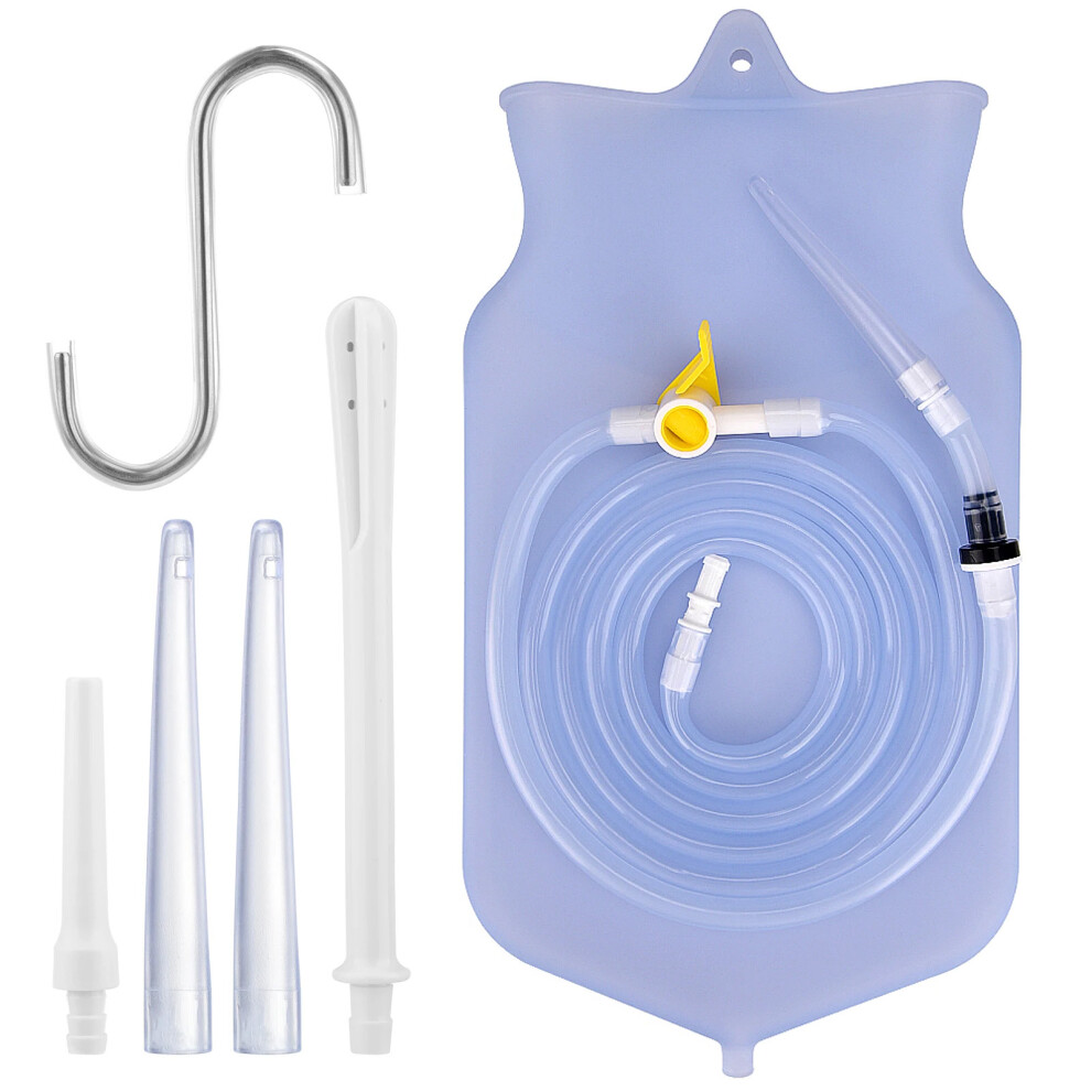 Enema Irrigation System Reusable Silicone Water Colon Bags