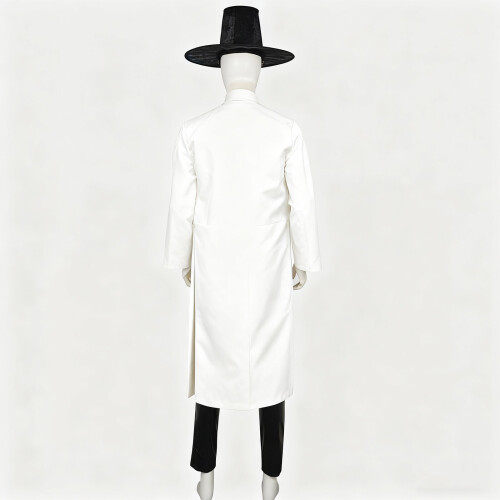 Eleganter Derby-Hut aus schwarzem Polyester, 2