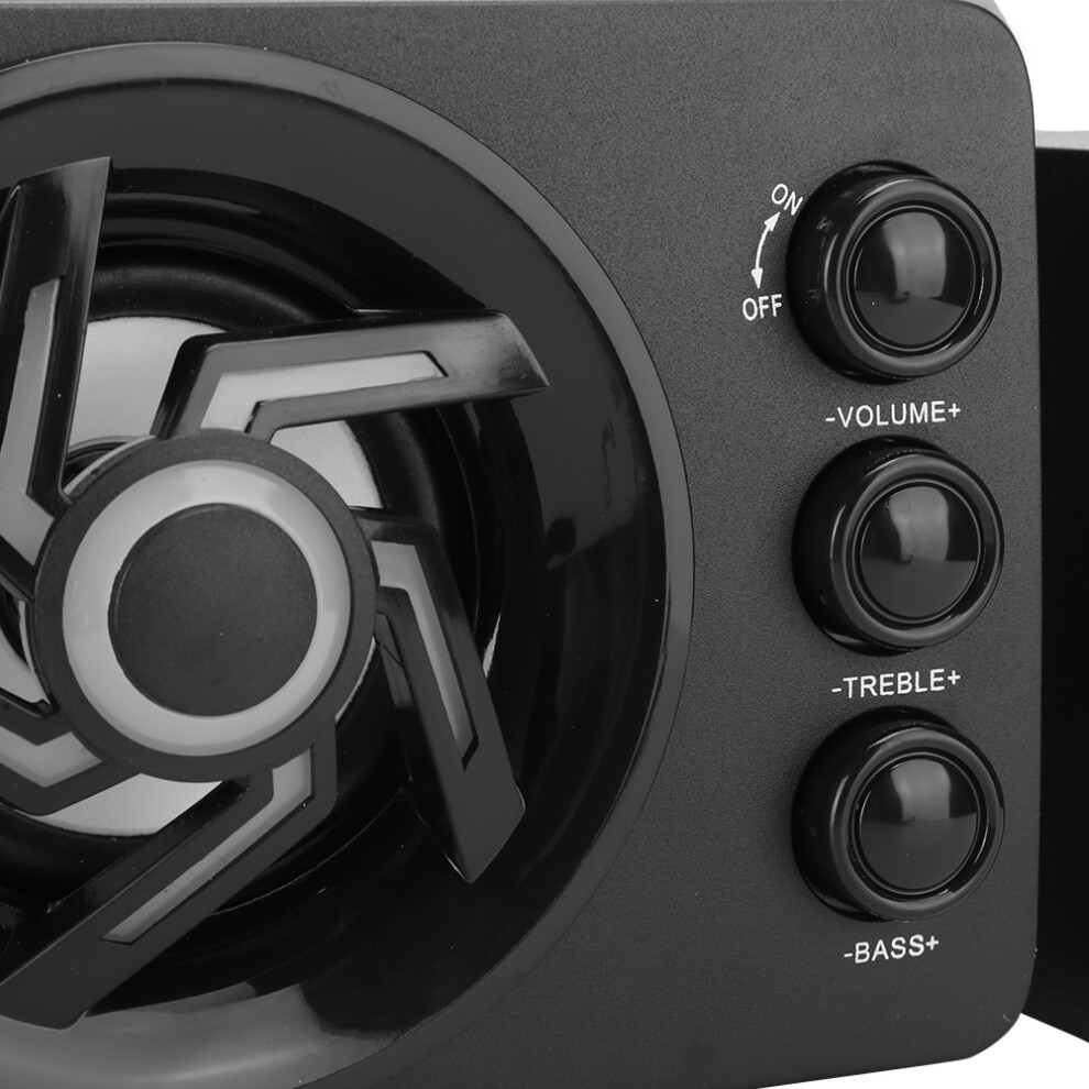 D-209 2.1 Desktop Pc Mini Speaker With Subwoofer, Usb & 3.5Mm 8021361081288