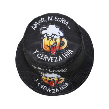 Octoberfest German Bucket Hat Fun Beer Print for Daily Life Yoga