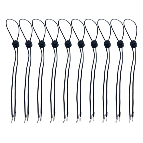 10pcs Elastic Chin Cord for Hats NonSlip Surfaces Comfortable