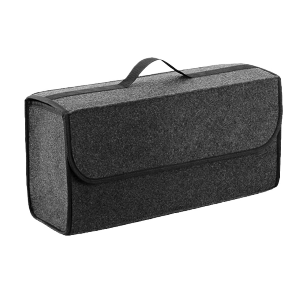 Car Organizer Bag Car Trunk Organizer Anti Slip Compartment Boot Storage Organizer Felt Cloth Car Storage Bag Organizer For Car(L) 9339159229095
