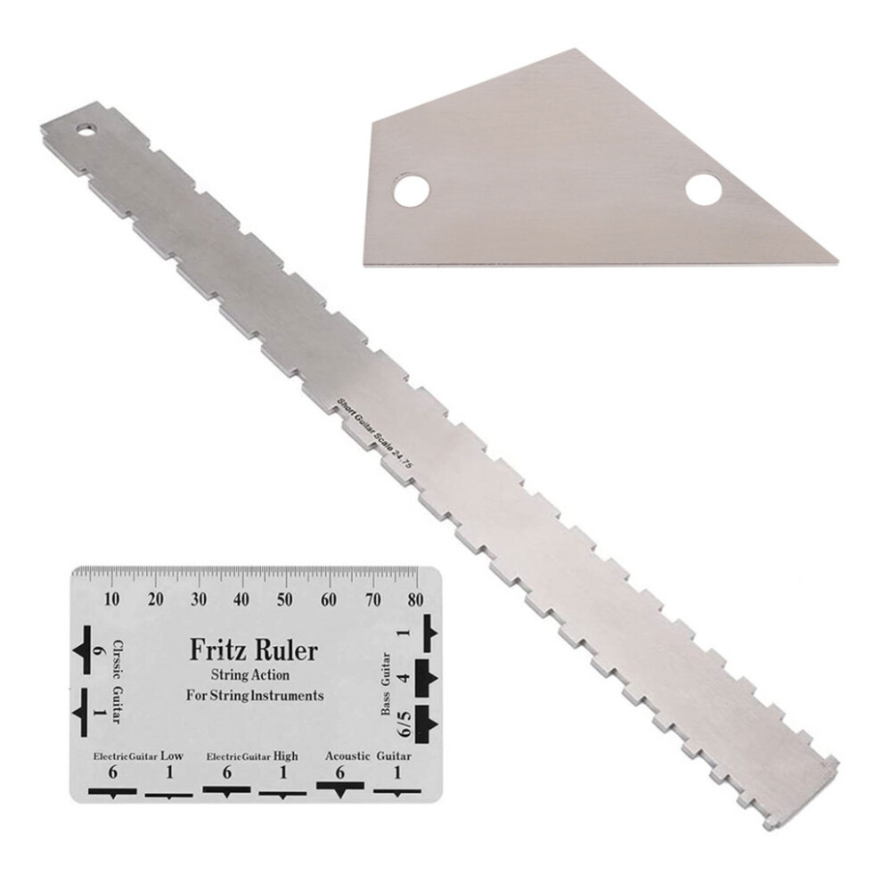 Silver Electric Guitar Ruler Tool Precision And Accuracy In Guitar-image-OPC-PMYSPYS-NEW
