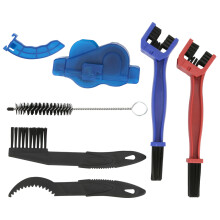 6PCS Mountain Bike Chain Brush Cleaner Tool Kit Durable Cycling Maintenance