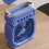 (blue) ABS Timing Switch Mini Air Cooler With LED Night Light Seven Color 2