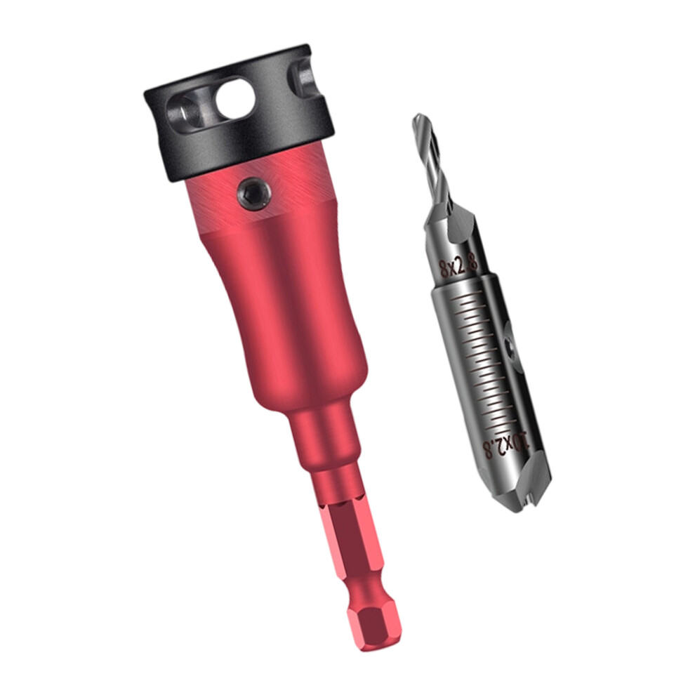 Reversible 8Mm 10Mm Countersink Drill Tool Kit With-2.8 7754000341979