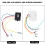 Sailboat 12V Anchor Windlass Waterproof Wireless Controller Kit 6