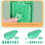 Multipurpose 8 Blade Kitchen Gadget Vegetable Slicers-7in 1 5