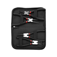 Sturdy 4Pcs Circlip Pliers Set Produced-4 piece set of red a