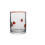 Modern Glasses Juice Cup with Fruit Aesthetic Sturdy-persimmon 1