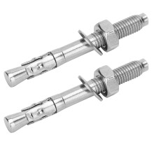 2 Stück Edelstahl-Dübelset 8,8 cm für den Outdoor-Kletterbereich