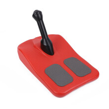Kids Sledding Snowboard With Handle Scooter Snowboard Cold Resistant Handle Snow Sled Snow Sleds For Kids And Adults Red