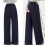 Classical Solid Color Maternity Pants Elastic Waist-Black XL 4