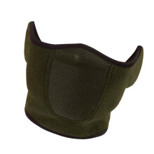 Breathable Fleece Half Mask Ergonomic Cycling Face Cover-Green