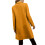 Women's Pea Coat Trench Jacket Lapel Collar Double-Blue M 5