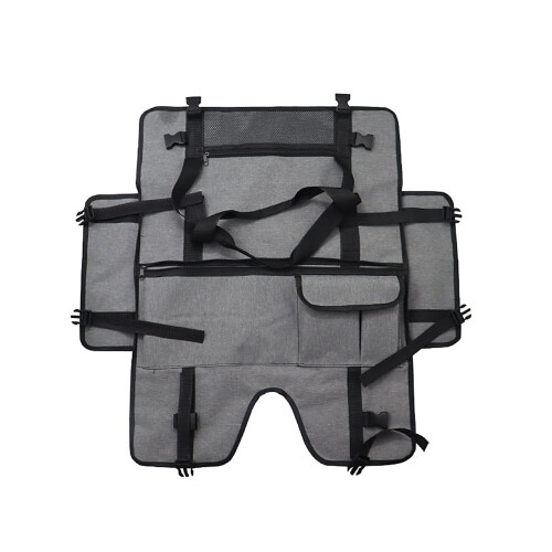 Housse de protection pour moniteur de bureau, étui de-Gris clair
