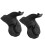 Durable Black Luggage Wheel - Quiet Easy Install Eco-Friendly 14