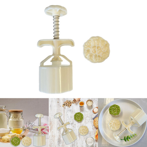 Dessert Press Tool Dessert Shaping Tool ABS Texture Green Bean 1