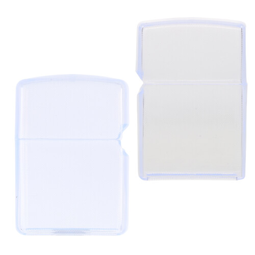 2Pcs Transparent Tpu Lighter Holder Waterproof Outdoor Case