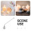 Candle Snuffer Cover: Ferramenta De " Para Apagar Pavios 8
