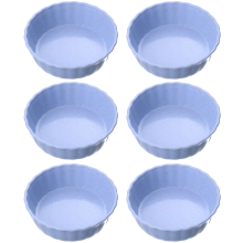 Schattige mini-kommetjes in hartvorm, gemaakt van duurzaam PP-materiaal, ideaal voor kleine snacks, desserts, salades, sushi, fruit en hapjes.