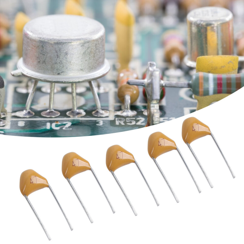 Ceramic Capacitor 47Pf 5.08Mm Axial Lead 50V Low Power 4681361124855