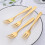 Κομψό σετ σερβίτσιων, υψηλής ποιότητας σχεδιασμός κοίλης λαβής από ανοξείδωτο 7