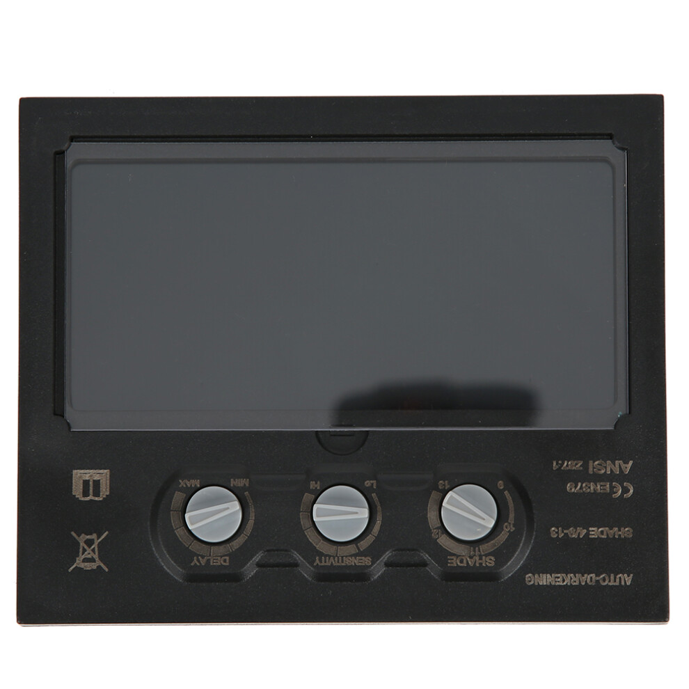 Auto Darkening Welding Lens 42X92mm Lcd Din4.5-12.5 Stepless 8411361125172