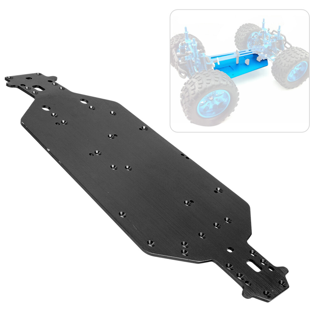 Rc Car Aluminum Alloy Chassis Upgrade Fits 94107 94111 94110 94124 Black 8221361129489