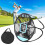 Foldable Nylon Golf Practice Net, 52cm Opening, 347g 10
