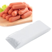 50m x 50mm Clear Food Grade Plastic Sausage Casing for Making Hot Dogs