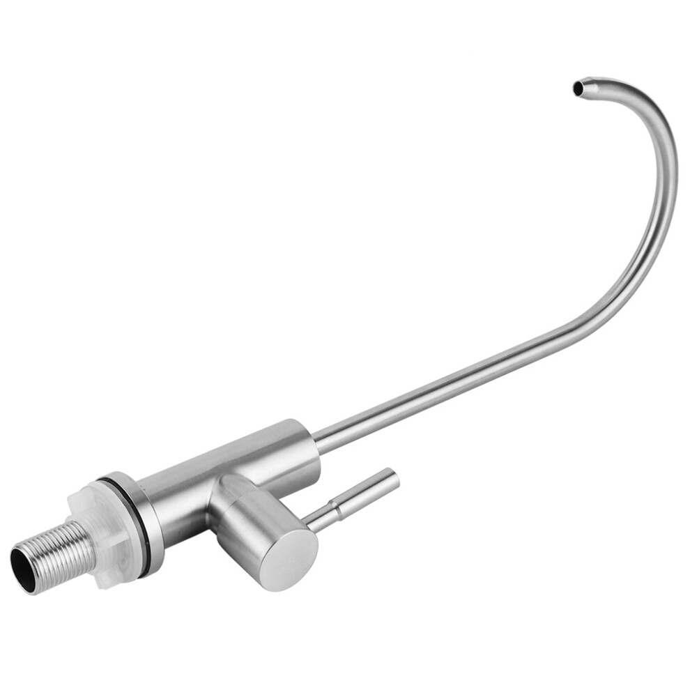 G1/2In 304 Stainless Steel Kitchen Drinking Water Faucet, Modern Brushed Finish 5091361142466