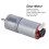 Bürstengetriebemotor GA25-370DC12V 300U/min mit Encoder Edelstahl Kupfer 4