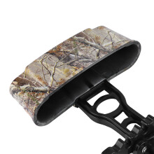 Schwarzer Tarn-Camouflage-Pfeilköcher für Kompassbogen, fasst 6 Pfeile, Maße: 35x16x4,8 cm
