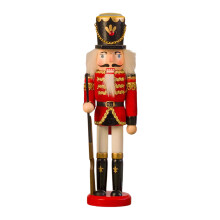 Kerst Notenkrakers Ornament Houten Soldaat-1410C Lancer