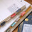 Maandelijkse tabstickers voor planner-Retro kleurenmodel 7