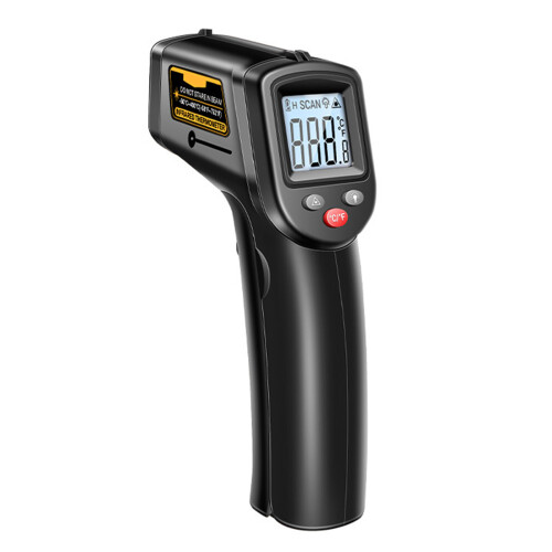 Digitale IR-thermometers -50~400 /-58~752-Zwart