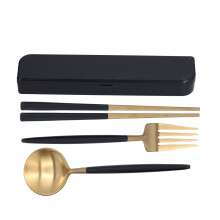 Luxe eetervaring, vaatwasbestendig bestek van 18/10 roestvrij staal, modern design bestek, anti-schudgroef, fijne afwerking, S