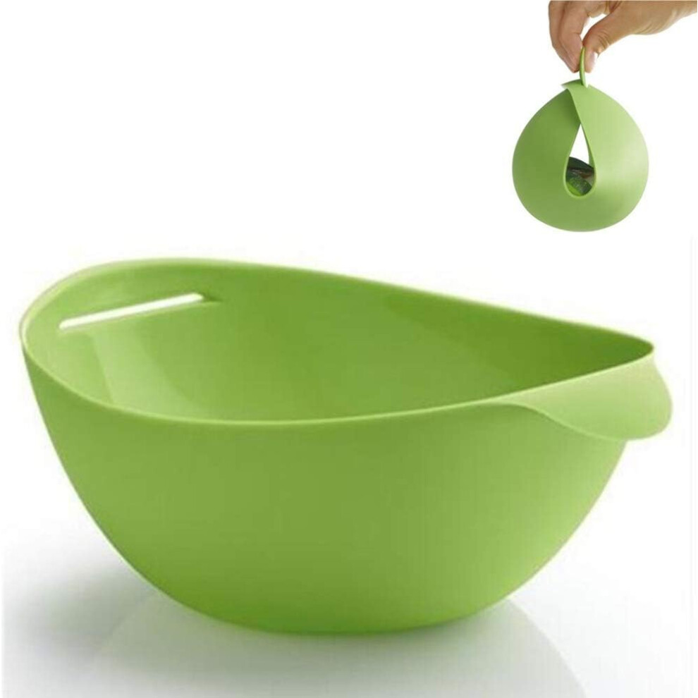 Versatile Kitchen Tool Rice Washer, Strainer Colanders with Handle, Perfect for Daily Fruit Cleaning and Vegetable Straining-image-OPC-PMYTPSX-NEW