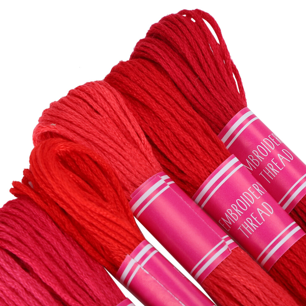Vibrant Gradient 44Pcs Embroidery Floss - 8m CrossStitch Threads-image-OPC-PMYTT26-NEW