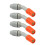4Pcs Sprayer Replacement Watering Dripper-Atomizing fan nozzle 1