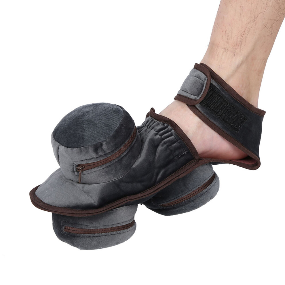 Copper Moxibustion Box Bag: Adjustable Therapy Heating for Foot