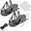 Chaussures ergonomiques d'aération de pelouse avec sangles à 3