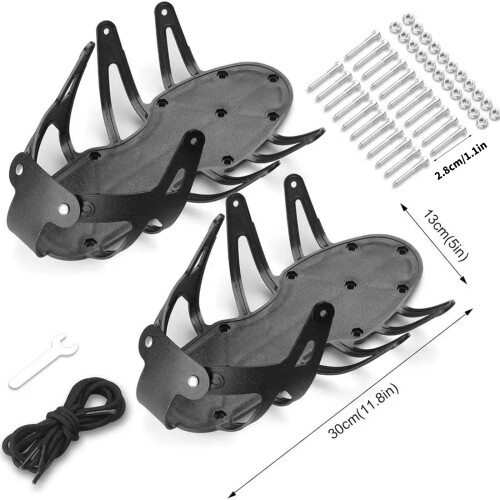 Chaussures ergonomiques d'aération de pelouse avec sangles à 2