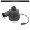 Ventilateur de refroidissement amovible à vitesse USB, 75mm, 3