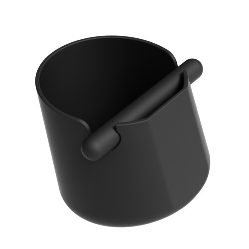 Silicone Coffee Knock Box Espresso Grounds Collection-Black